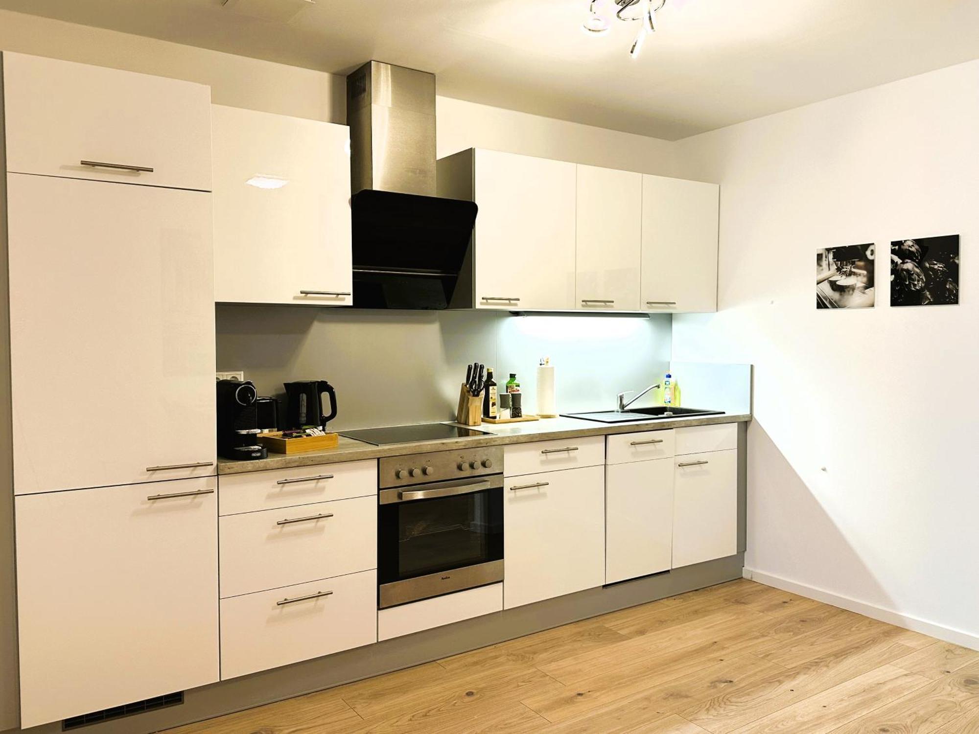 Bohnapartments - Nordkap-Suiten - Gratis Parkplatz - Moderner Neubau - Erdgeschoss - Fussbodenheizung Erfurt Zimmer foto