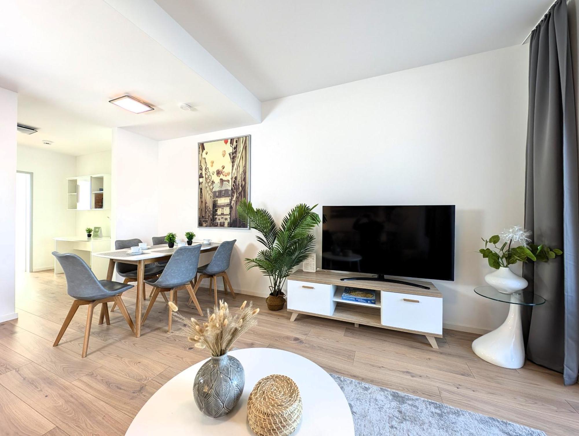 Bohnapartments - Nordkap-Suiten - Gratis Parkplatz - Moderner Neubau - Erdgeschoss - Fussbodenheizung Erfurt Exterior foto